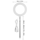 Höjdjusterbar växtlampa med ljusstyrkekontroll Carvallo