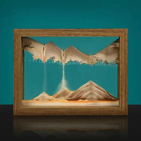 Kinetic Sand Art – Drivs av gyroskopisk rörelse Carvallo