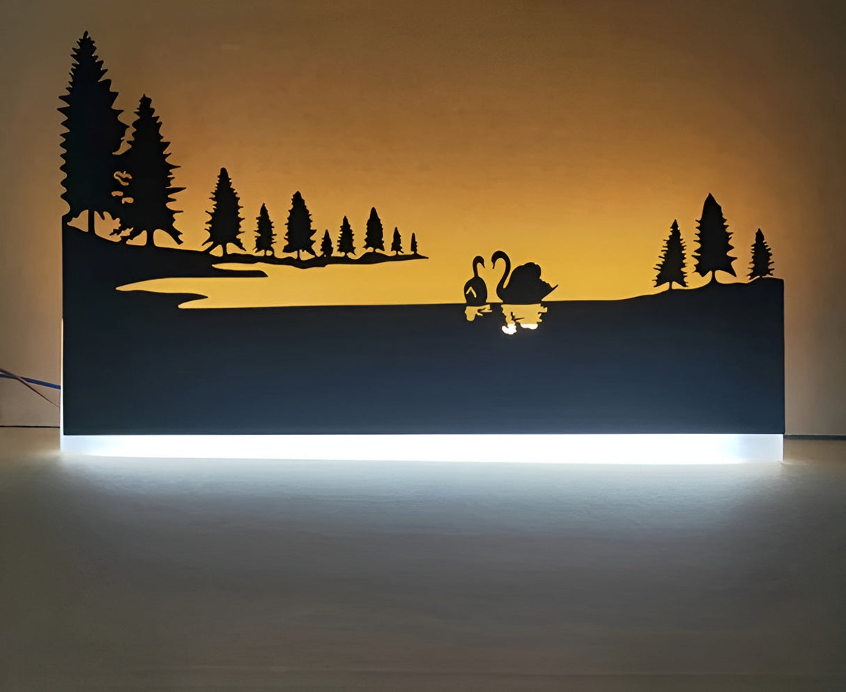 LED Vägglampa I Svart – Dekorativ Och Modern | För Vardagsrummet Carvallo