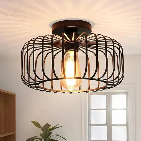 Mees Stilfulla Bur-lampa – Modern burdesign, varm dekorativ belysning för sovrum, vardagsrum och mer Carvallo