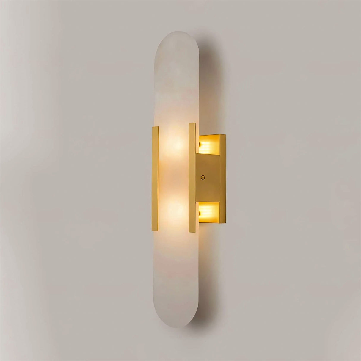 Högkvalitativ Alabaster Vägglampa med Modern Design Carvallo