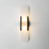 Högkvalitativ Alabaster Vägglampa med Modern Design Carvallo