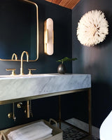 Högkvalitativ Alabaster Vägglampa med Modern Design Carvallo