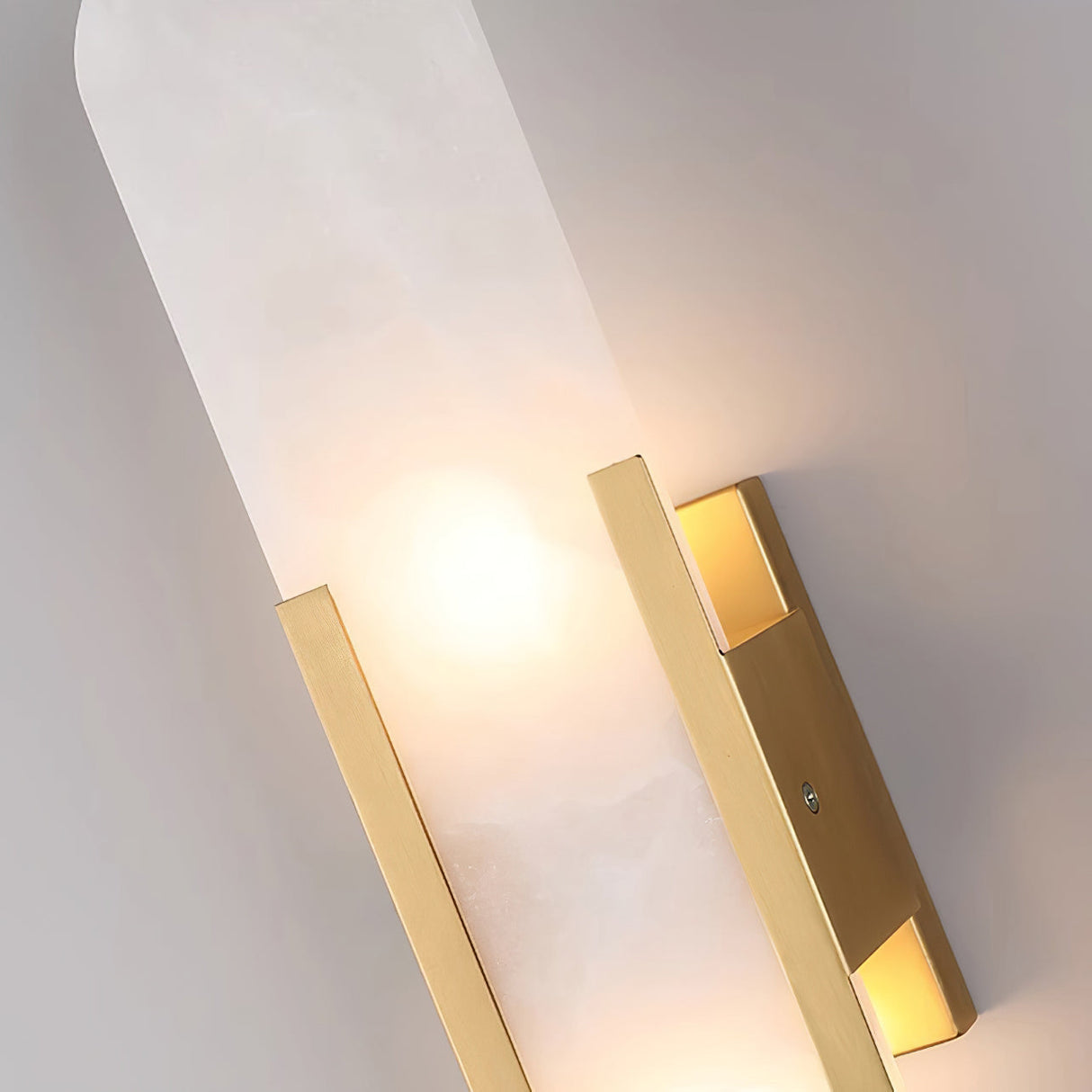 Högkvalitativ Alabaster Vägglampa med Modern Design Carvallo