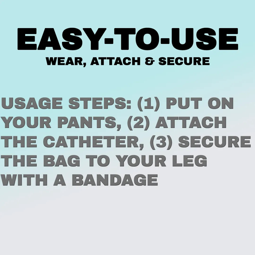 Herrars bärbara urinalbyxor Carvallo