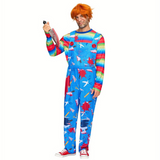 Skrämmande Halloweenkostym för män – Hemsökt mördare Skräckdräkt MILA Sverige