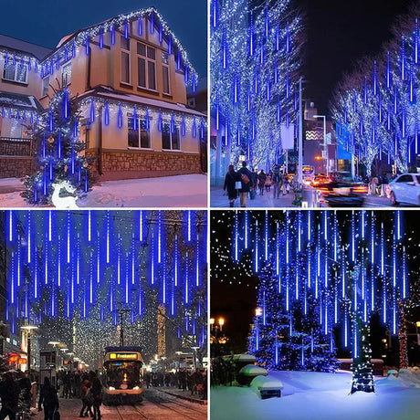 NebulaFlare - Dynamisk meteorbelysning för en galaktisk trädgårdsupplevelse Carvallo