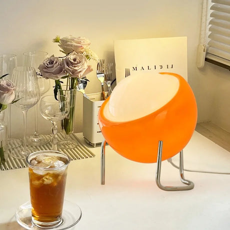 LumiGlow - Medeltida Glastafellampa | Dimbart LED-lamp i nordisk design Carvallo