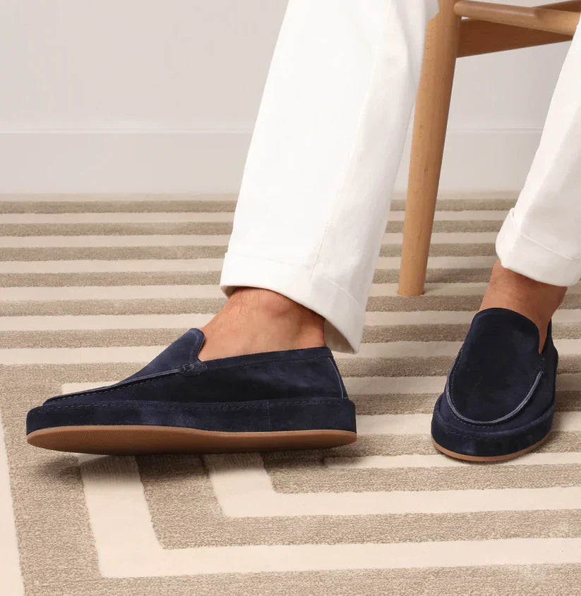 Herrskor Loafers Läder Elegant Komfort Bellasverige