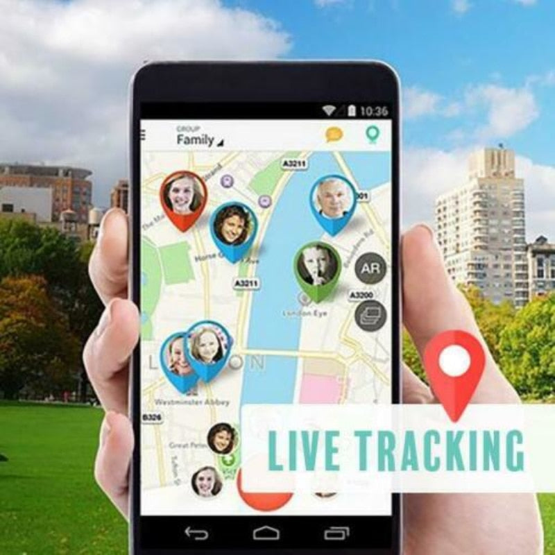Kompakt GPS-lokaliseringsenhet för barn, husdjur och fordon – Säkerhet i realtid i fickan MILA Sverige