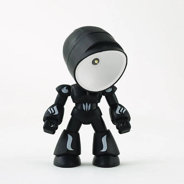 RoboGlow – Söt Robot Skrivbordslampa med LED för Barnrum & Kontor Carvallo