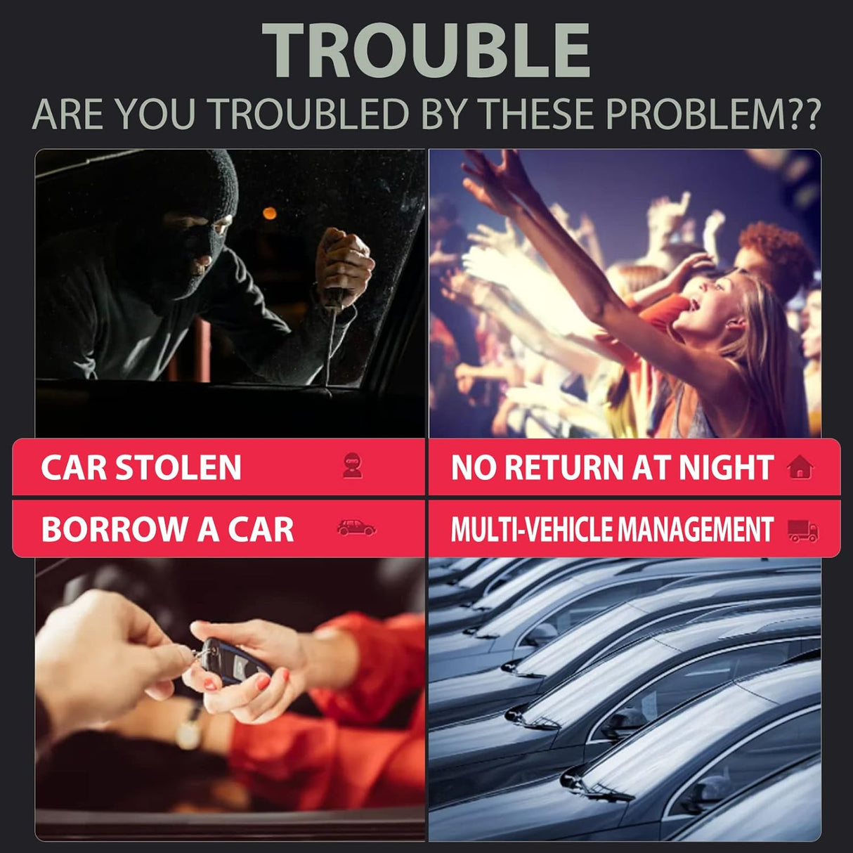 Mini GPS Bil Tracker Carvallo