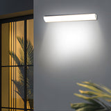 Utomhus LED Vägglampa | 23.6–59 x 2 tum | Minimalistisk Aluminium & PVC | IP65 Vattentät | Energisparande Armatur | Brick by Brick Carvallo