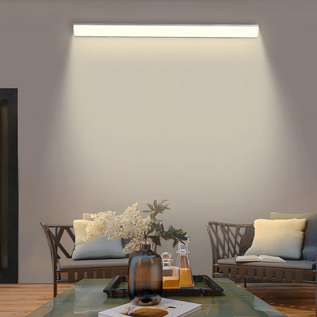 Utomhus LED Vägglampa | 23.6–59 x 2 tum | Minimalistisk Aluminium & PVC | IP65 Vattentät | Energisparande Armatur | Brick by Brick Carvallo