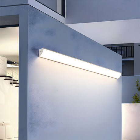 Utomhus LED Vägglampa | 23.6–59 x 2 tum | Minimalistisk Aluminium & PVC | IP65 Vattentät | Energisparande Armatur | Brick by Brick Carvallo