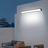 Utomhus LED Vägglampa | 23.6–59 x 2 tum | Minimalistisk Aluminium & PVC | IP65 Vattentät | Energisparande Armatur | Brick by Brick Carvallo