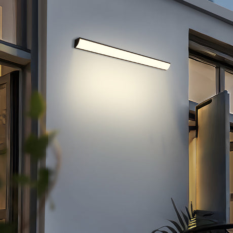 Utomhus LED Vägglampa | 23.6–59 x 2 tum | Minimalistisk Aluminium & PVC | IP65 Vattentät | Energisparande Armatur | Brick by Brick Carvallo