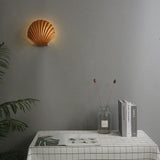 CoastalGlow - Skaldjurs Vägglampa Maritim LED Belysning för Vardagsrum & Hall Carvallo