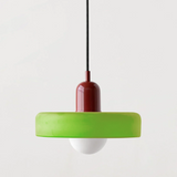 Modern Glass LED Pendant Light | H7.09" eller H8.66" | Bauhaus-inspirerad | Takarmatur | Brick by Brick Carvallo