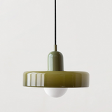 Bauhaus Inspired Colorful Glass Pendant Lamp Carvallo