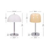 ModernGleam Lamp - Modern Minimalist Mushroom Table Lamp Carvallo