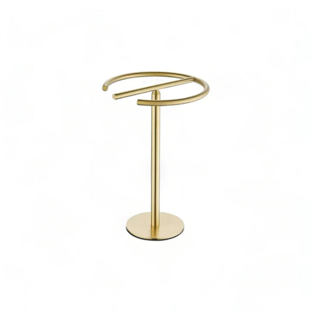 Modern Rund Fristående Handdukshållare Ställ Carvallo