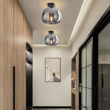 Flush Mount Ceiling Light  | Elegant Hallway Lighting | Koppar | 6.7 & 11.4 Höjd Carvallo