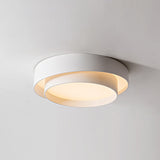 LED Nordisk Taklampa | Plafondmontering | Vit Metall | Dimbar Armatur | Storlekar 16, 20, 24 | Brick by Brick London Carvallo