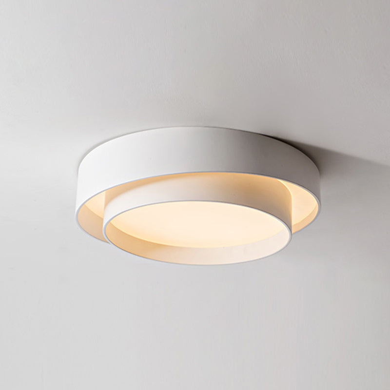 LED Nordisk Taklampa | Plafondmontering | Vit Metall | Dimbar Armatur | Storlekar 16, 20, 24 | Brick by Brick London Carvallo
