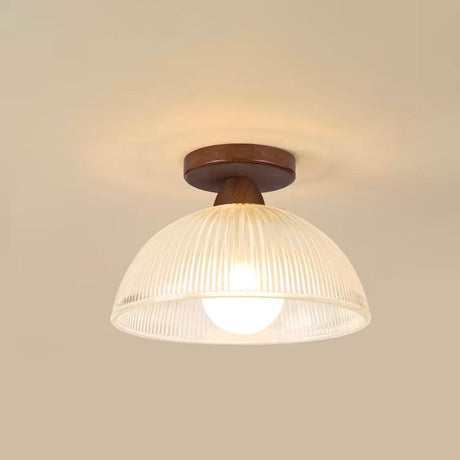 Massivträ och Glas Modern Taklampa Carvallo