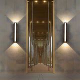 Modern vattentät LED utomhus vägglampa Carvallo