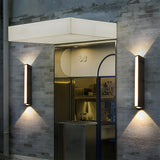 Modern vattentät LED utomhus vägglampa Carvallo