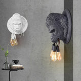 JungleCharm - Gorilla Vägglampa | Tuff & Unik Design Carvallo