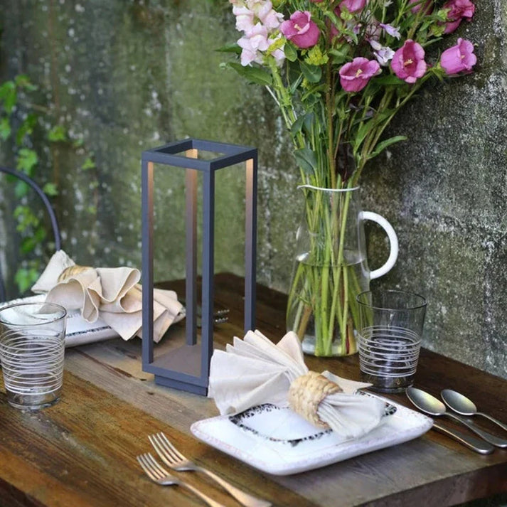 Carvallo FlexLED Bordslampa | Dimmbar & Återuppladdningsbar | Modernt Design | För Inomhus & Utomhus | Upp till 10h Ljusduration Carvallo