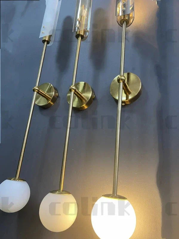 NordicGlow - LED Vägglampa av Glas – Stilfull Väggbelysning Carvallo