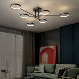 LumenElegance - Modern LED-Kronljus Carvallo