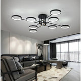 LumenElegance - Modern LED-Kronljus Carvallo