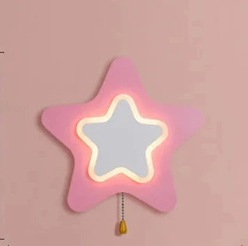 KidsCloud - LED Nattlampa med Moln och Luftballongdesign – Vägglampa Carvallo