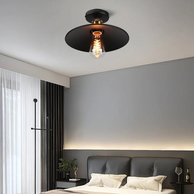 RetroGlow - Vintage Industriell Taklampa för Stilig Inredning Carvallo