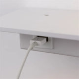 SpaceGlow – Modern LED Vägglampa med Hylla och USB Port Carvallo