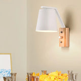 WoodFlex - Modern Trä Vägglampa med Svängbar Arm Carvallo