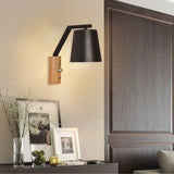WoodFlex - Modern Trä Vägglampa med Svängbar Arm Carvallo