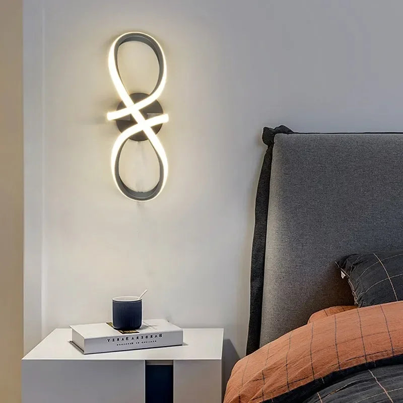 LightEdge - Minimalistisk LED Vägglampa för Moderna Interiörer Carvallo