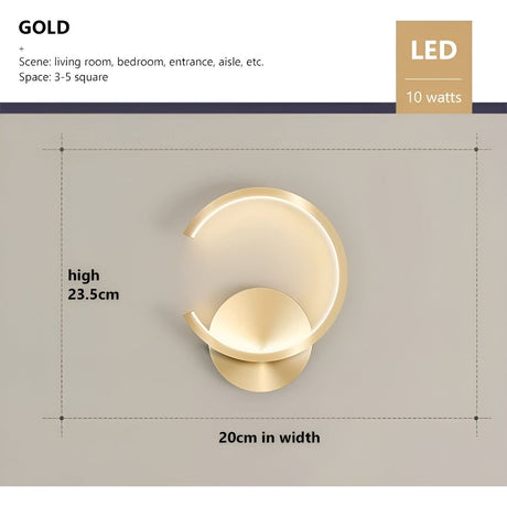 StarryStream Lights - Nordisk Modern Heminredning Vägglampa Carvallo