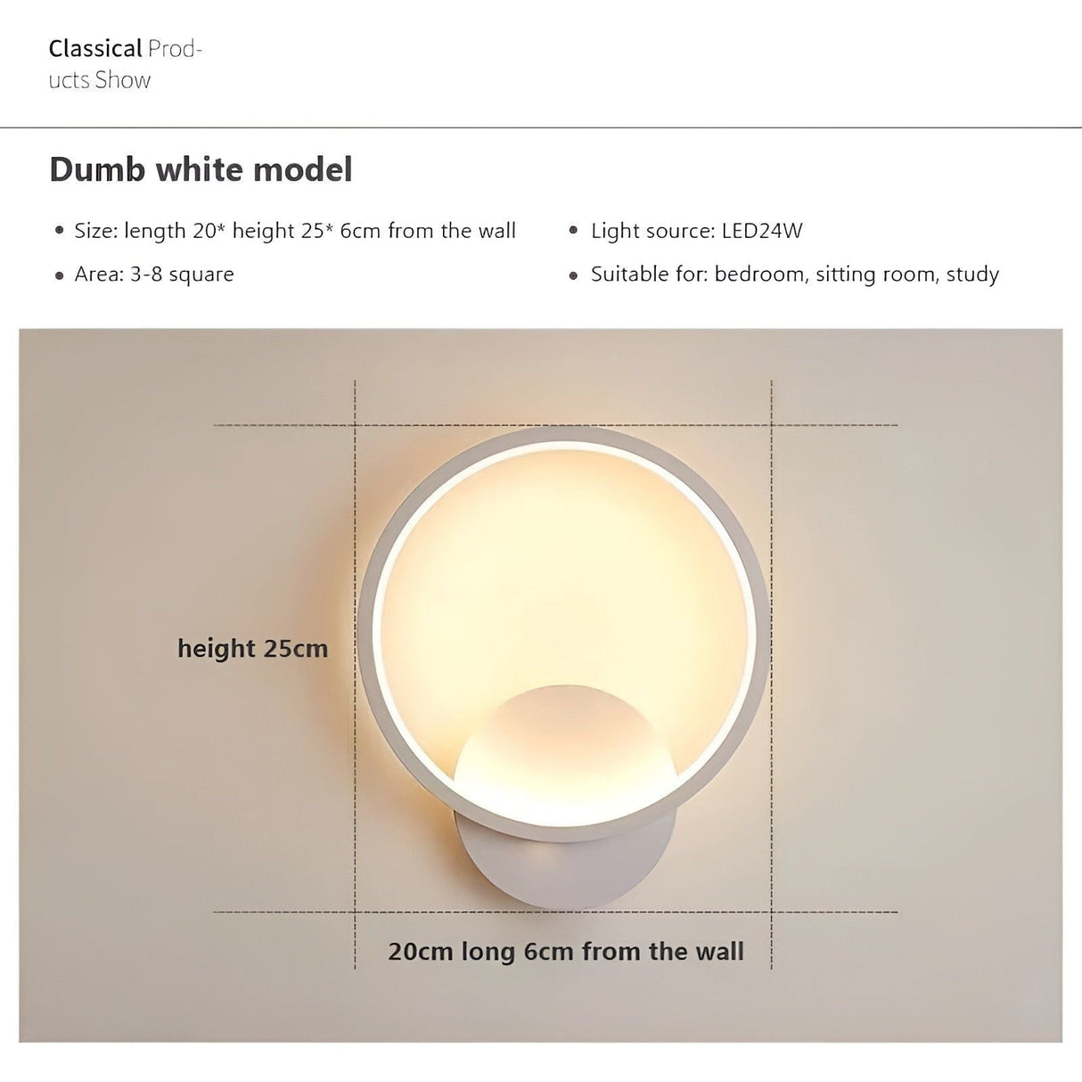 StarryStream Lights - Nordisk Modern Heminredning Vägglampa Carvallo