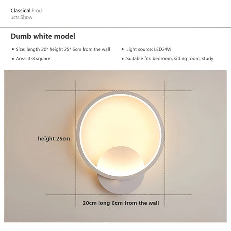 StarryStream Lights - Nordisk Modern Heminredning Vägglampa Carvallo