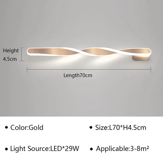 ShineLine - Modern LED Vägglampa | Stilsäker Belysning för Varje Rum Carvallo