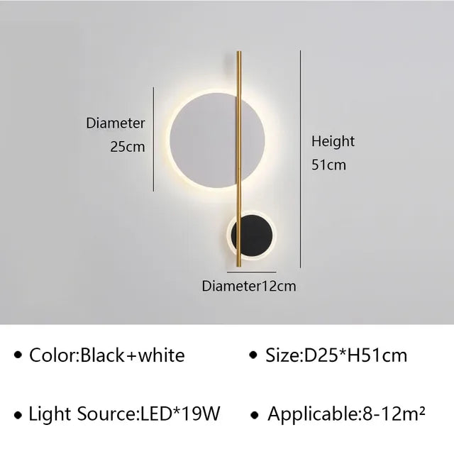 ZenithBeam – Modern LED Vägglampa Med Stilren Design Carvallo