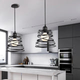 Carvallo - Industriell spiralpendel för en modern belysning Carvallo