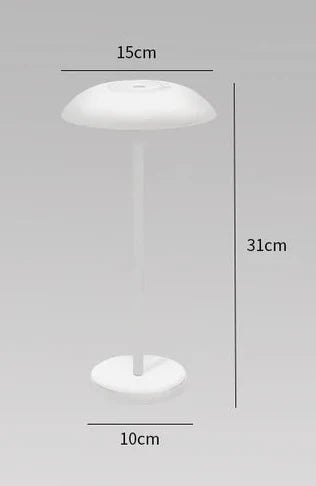 LumiTouch - Trådlös LED Bordslampa med Touch & Dimfunktion, Modern Belysning Carvallo